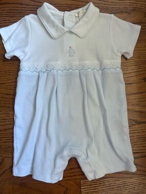 KISSY KISSY Baby Boy Shortall Romper